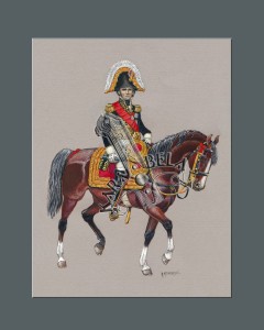 Art print 50 x 40 cm (20 x 16 in): D3. Louis Nicolas Davout, Marshal of the Empire