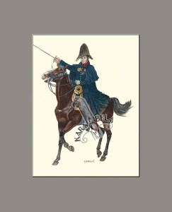 Art print 35 x 28 cm (14 x 11 in): 40. Regimental commander of 17th Infantry Regiment, colonel Józef Hornowski