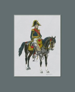 Art print 35 x 28 cm (14 x 11 in): 49. Louis Gabriel Suchet, Marshal of the Empire