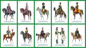 part 1 of the postcard collection THE POLISH UNIFORM 1797-1815